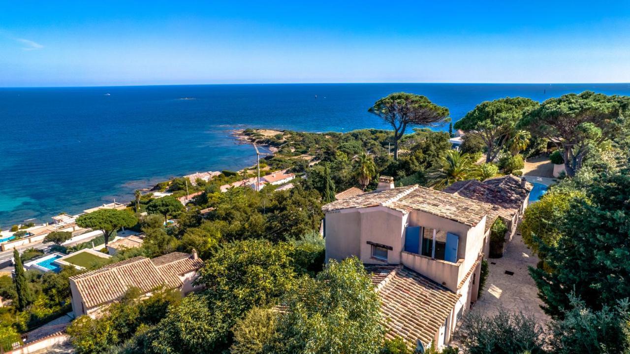 Superbe Villa, Incroyable Vue Mer, Piscine Chauffee, Climatisee Sainte-Maxime Ngoại thất bức ảnh