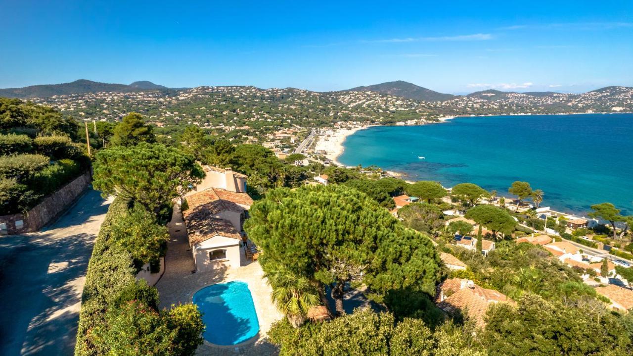 Superbe Villa, Incroyable Vue Mer, Piscine Chauffee, Climatisee Sainte-Maxime Ngoại thất bức ảnh