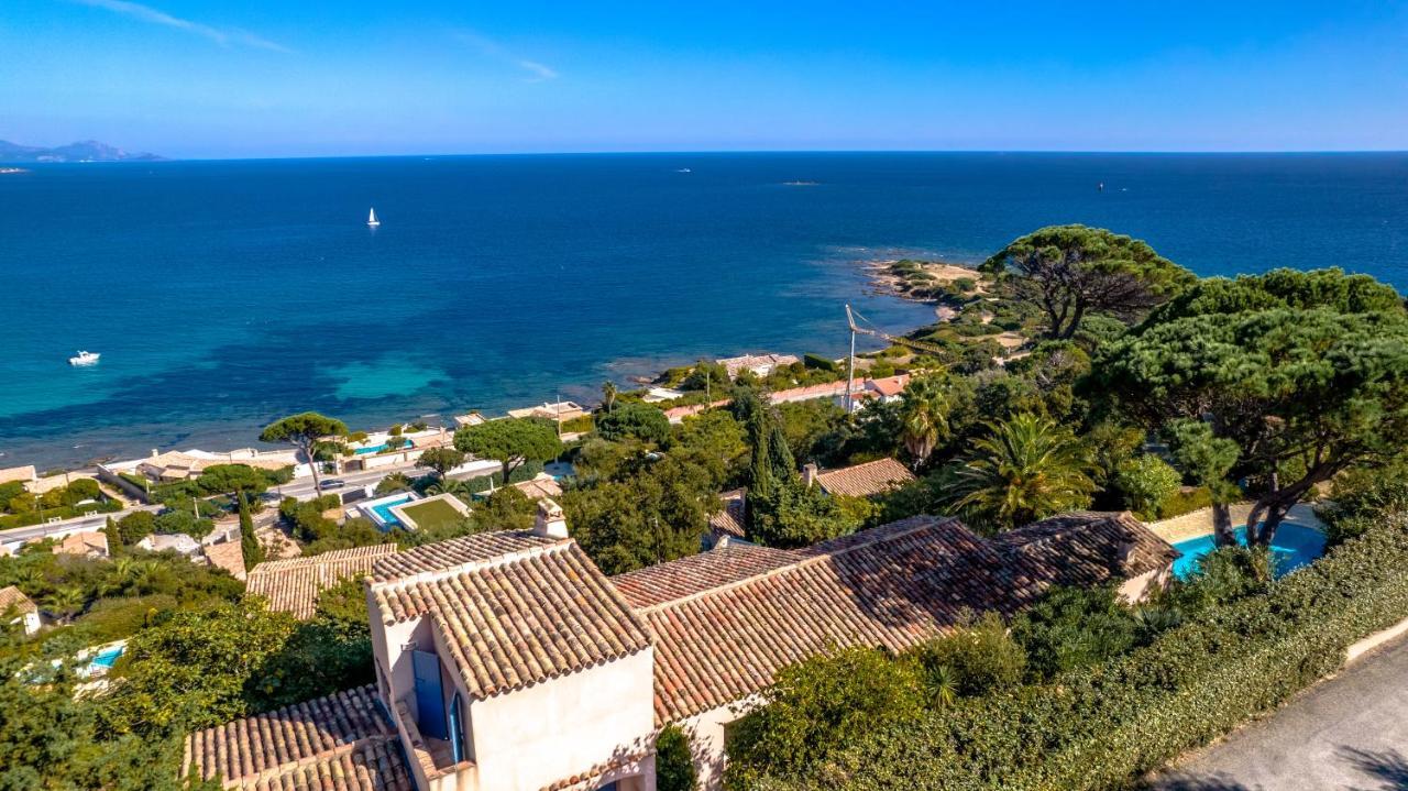 Superbe Villa, Incroyable Vue Mer, Piscine Chauffee, Climatisee Sainte-Maxime Ngoại thất bức ảnh