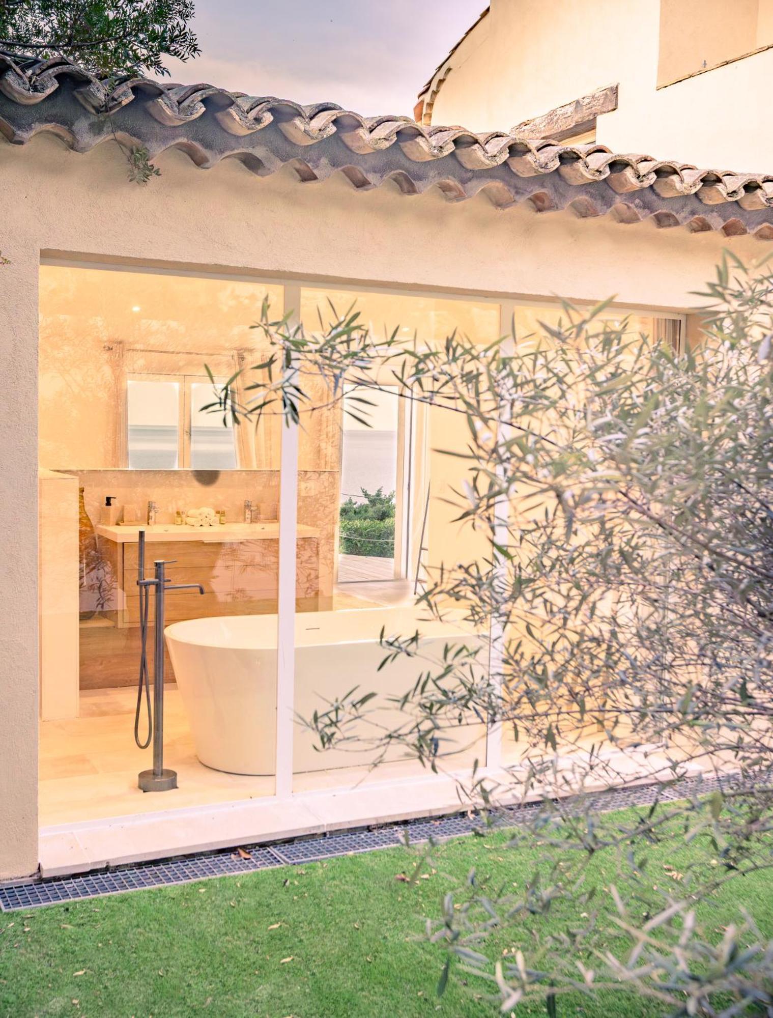Superbe Villa, Incroyable Vue Mer, Piscine Chauffee, Climatisee Sainte-Maxime Ngoại thất bức ảnh
