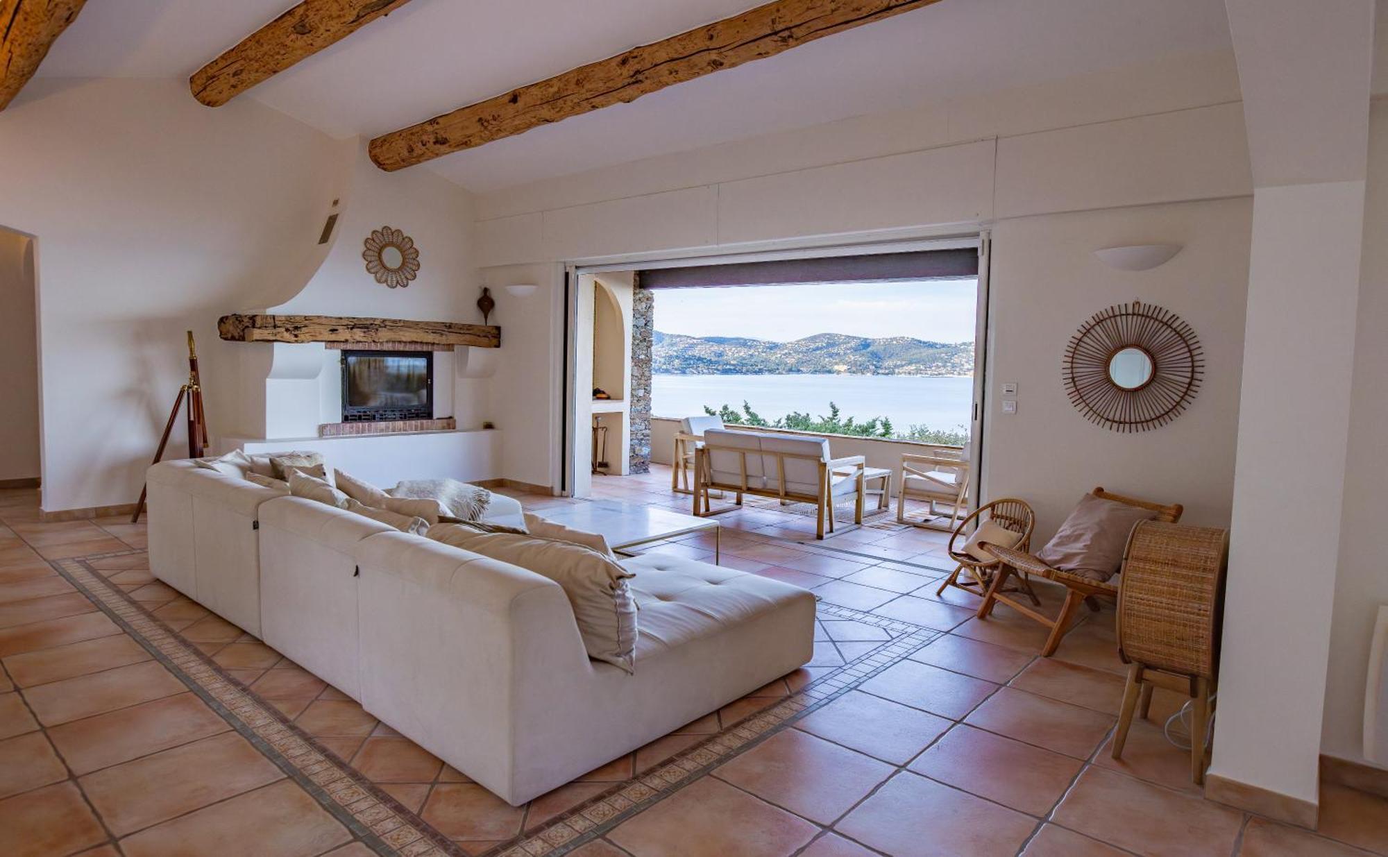 Superbe Villa, Incroyable Vue Mer, Piscine Chauffee, Climatisee Sainte-Maxime Ngoại thất bức ảnh