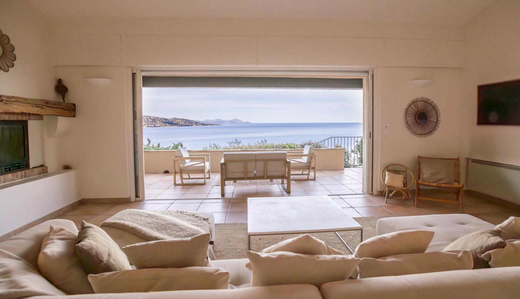 Superbe Villa, Incroyable Vue Mer, Piscine Chauffee, Climatisee Sainte-Maxime Ngoại thất bức ảnh