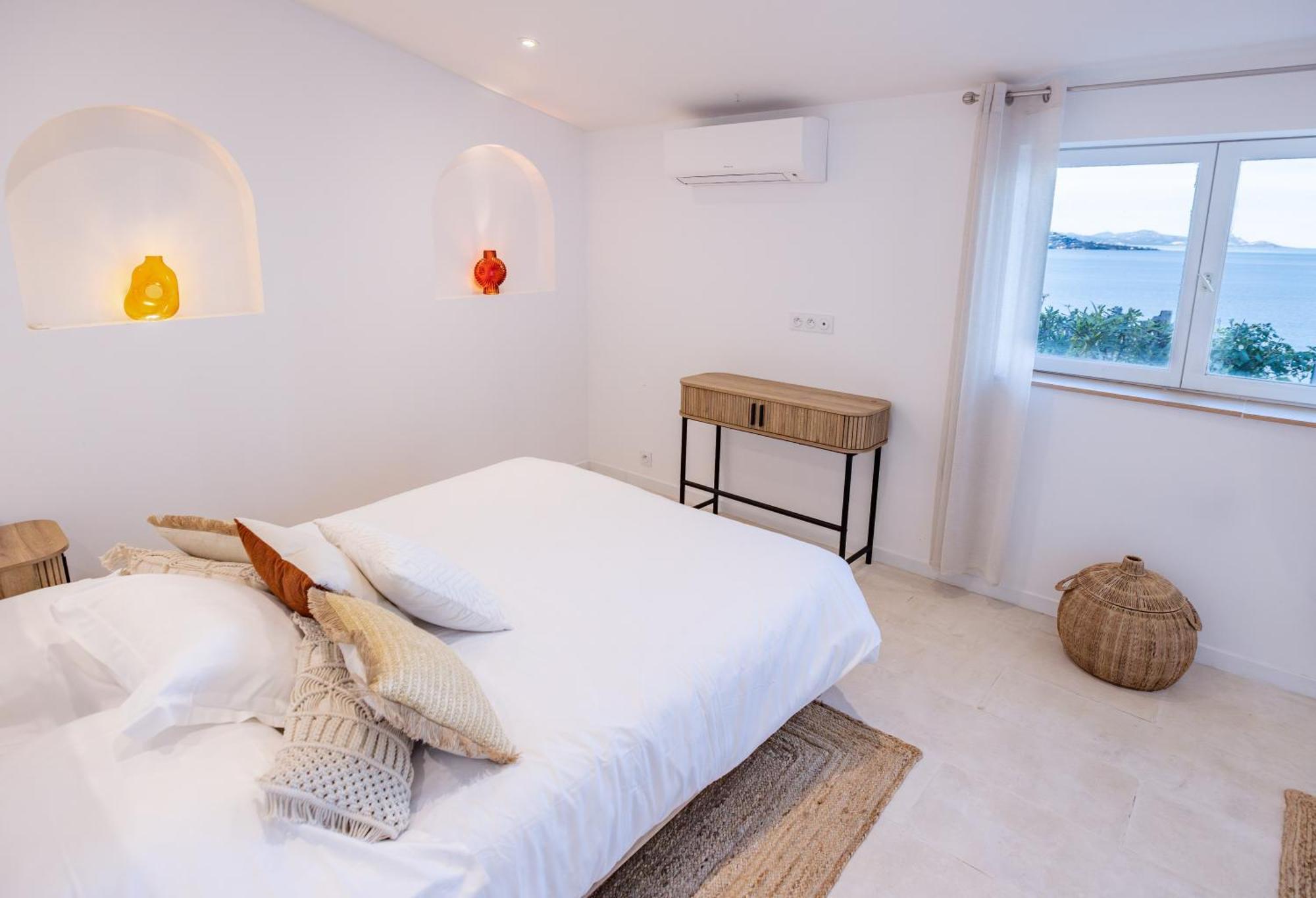 Superbe Villa, Incroyable Vue Mer, Piscine Chauffee, Climatisee Sainte-Maxime Ngoại thất bức ảnh